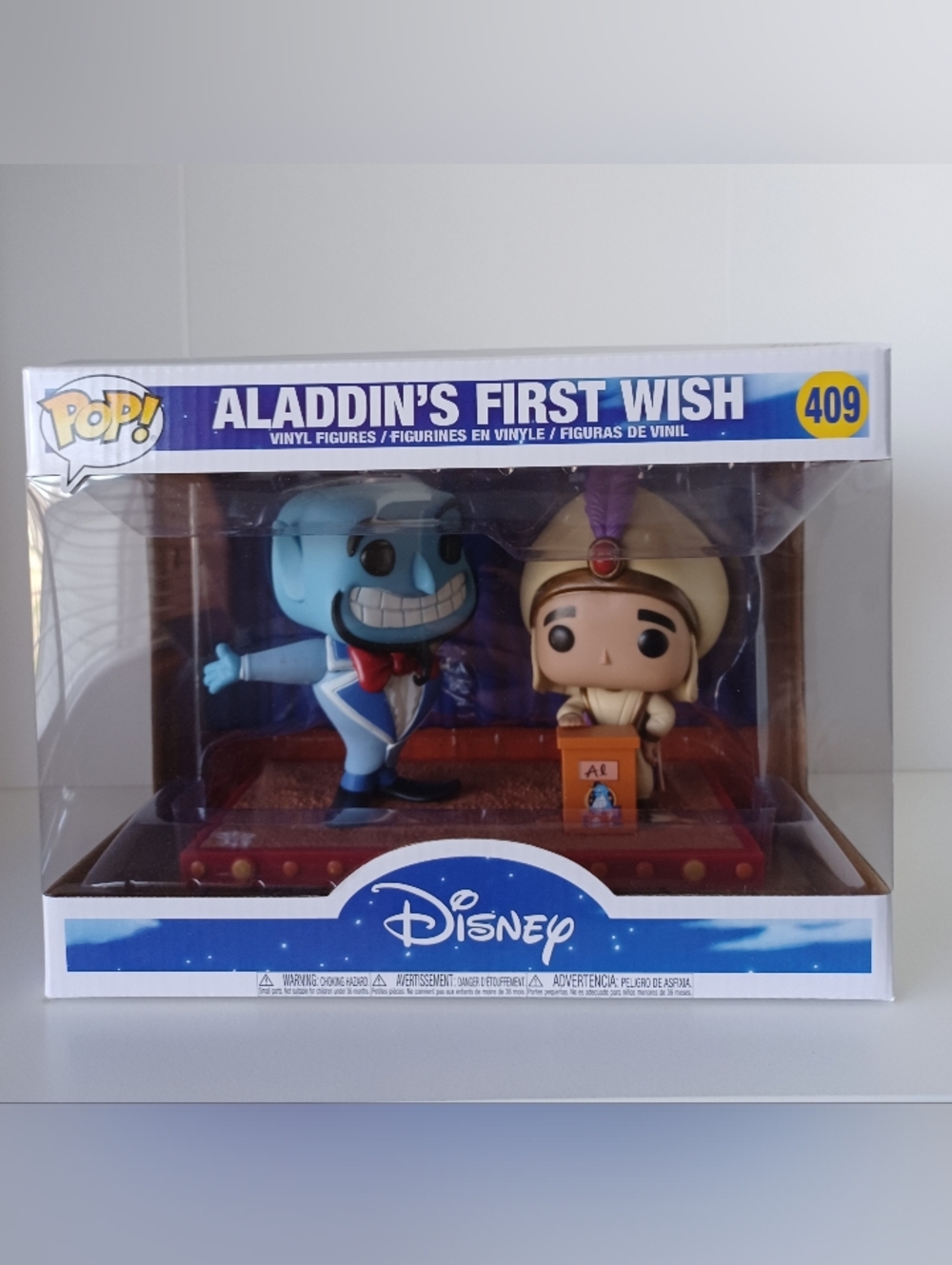 Disney Aladdin's First‎ Wish With Genie 409 Movie Moment Vinyl Figure Funko Pop